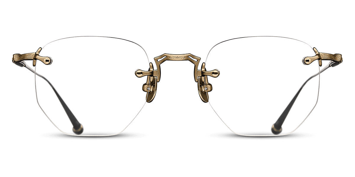 Matsuda® M3104-A MTD M3104-A Antique Gold 46 - Antique Gold Eyeglasses
