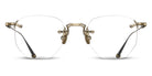 Matsuda® M3104-A MTD M3104-A Brushed Gold 46 - Brushed Gold Eyeglasses