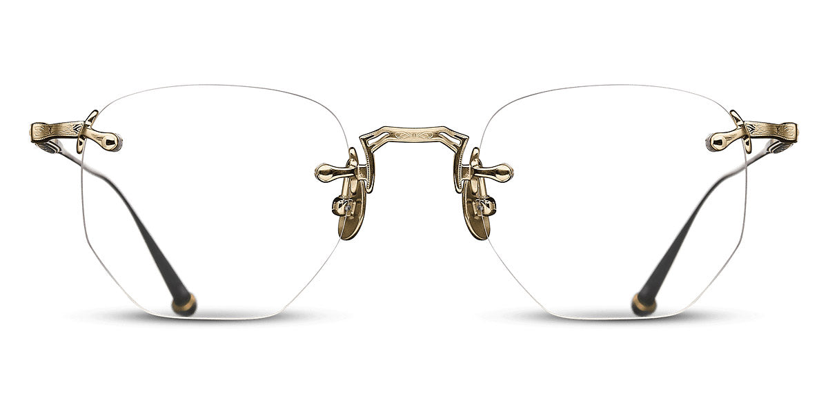 Matsuda® M3104-A MTD M3104-A Brushed Gold 46 - Brushed Gold Eyeglasses