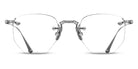 Matsuda® M3104-A MTD M3104-A Palladium White 46 - Palladium White Eyeglasses