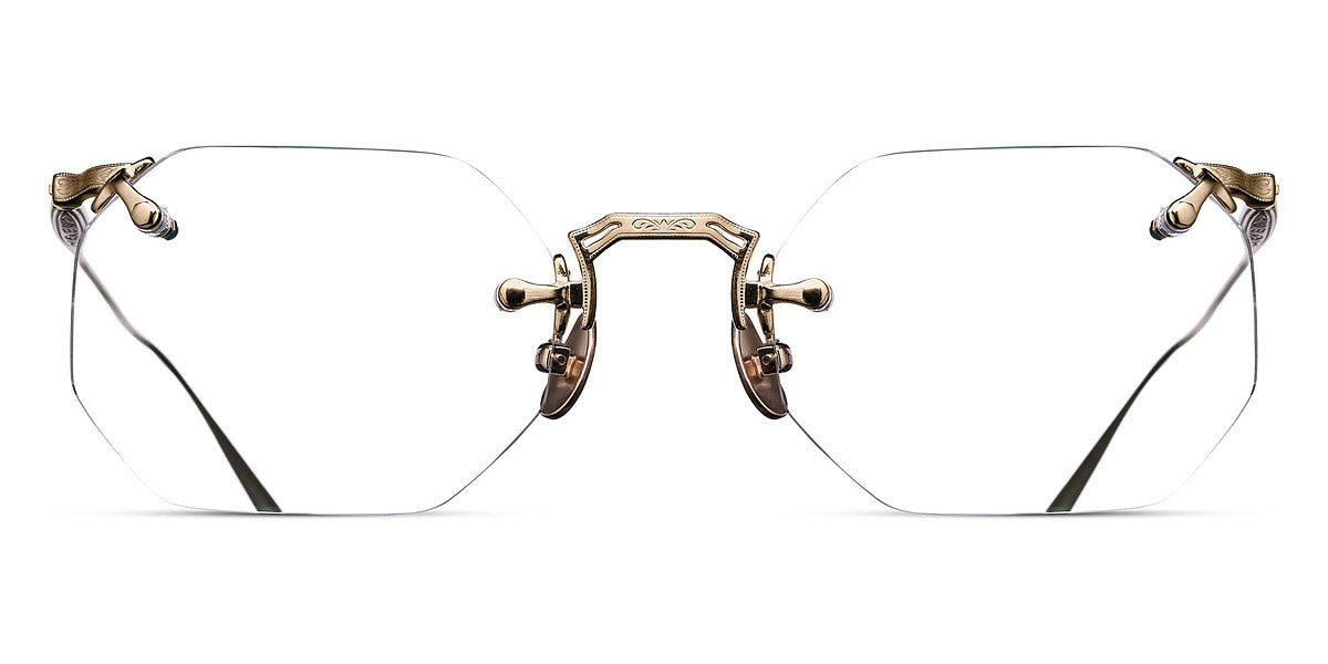 Matsuda® M3104-B Geometric Eyeglasses - EuroOptica – EuroOptica™