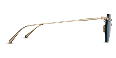 Matsuda® M3104-B MTD M3104-B Brushed Gold/Blue Grey 49 - Brushed Gold / Blue Grey Sunglasses