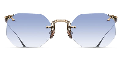 Matsuda® M3104-B MTD M3104-B Brushed Gold/Cafe Blue Gradient 49 - Brushed Gold / Cafe Blue Gradient Sunglasses