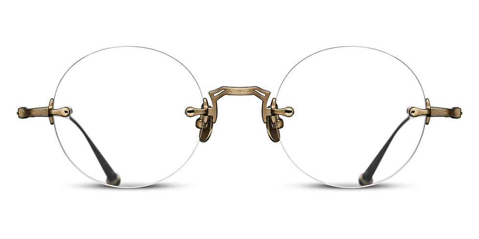 Matsuda® M3105-D MTD M3105-D Antique Gold 47 - Antique Gold Eyeglasses