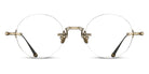 Matsuda® M3105-D MTD M3105-D Brushed Gold 47 - Brushed Gold Eyeglasses