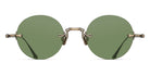 Matsuda® M3105-D MTD M3105-D Antique Gold/Sage Green 47 - Antique Gold / Sage Green Sunglasses