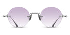 Matsuda® M3105-D MTD M3105-D Palladium White/Cafe Violet Gradient 47 - Palladium White / Cafe Violet Gradient Sunglasses