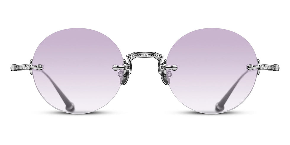 Matsuda® M3105-D MTD M3105-D Palladium White/Cafe Violet Gradient 47 - Palladium White / Cafe Violet Gradient Sunglasses