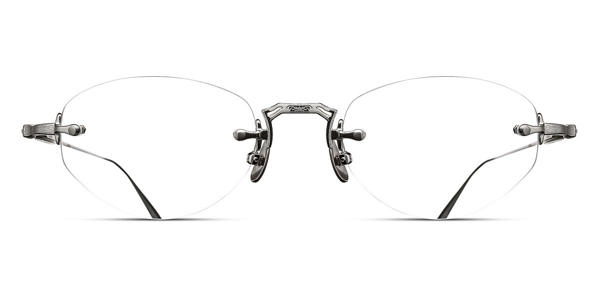 Matsuda® M3105-E MTD M3105-E Palladium White 50 - Palladium White Eyeglasses