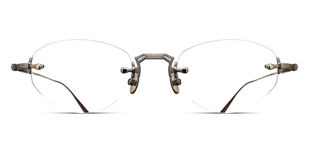 Matsuda® M3105-E MTD M3105-E Brushed Gold 50 - Brushed Gold Eyeglasses