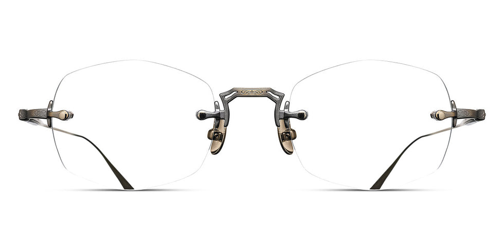 Matsuda® M3105-F MTD M3105-F Antique Gold 49 - Antique Gold Eyeglasses