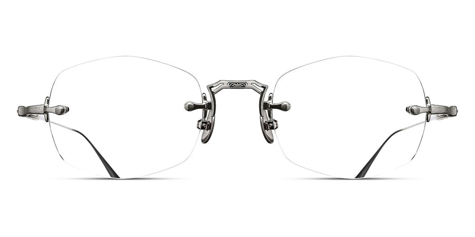Matsuda® M3105-F MTD M3105-F Palladium White 49 - Palladium White Eyeglasses
