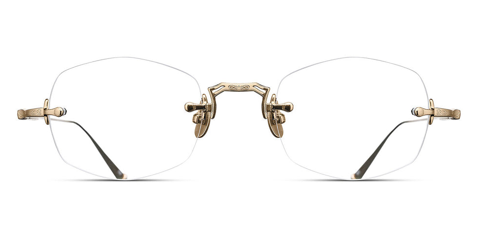 Matsuda® M3105-F MTD M3105-F Brushed Gold 49 - Brushed Gold Eyeglasses