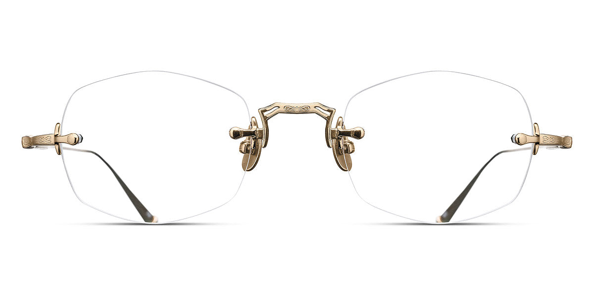 Matsuda® M3105-F MTD M3105-F Brushed Gold 49 - Brushed Gold Eyeglasses