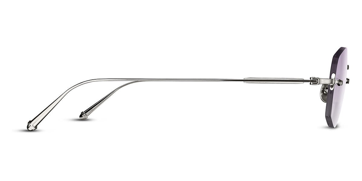 Matsuda® M3105-F MTD M3105-F Palladium White/Cafe Violet Gradient 49 - Palladium White / Cafe Violet Gradient Sunglasses