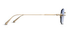Matsuda® M3105-F MTD M3105-F Brushed Gold/Cafe Blue Gradient 49 - Brushed Gold / Cafe Blue Gradient Sunglasses