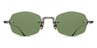 Matsuda® M3105-F MTD M3105-F Antique Gold/Sage Green 49 - Antique Gold / Sage Green Sunglasses