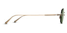 Matsuda® M3105-F MTD M3105-F Antique Gold/Sage Green 49 - Antique Gold / Sage Green Sunglasses