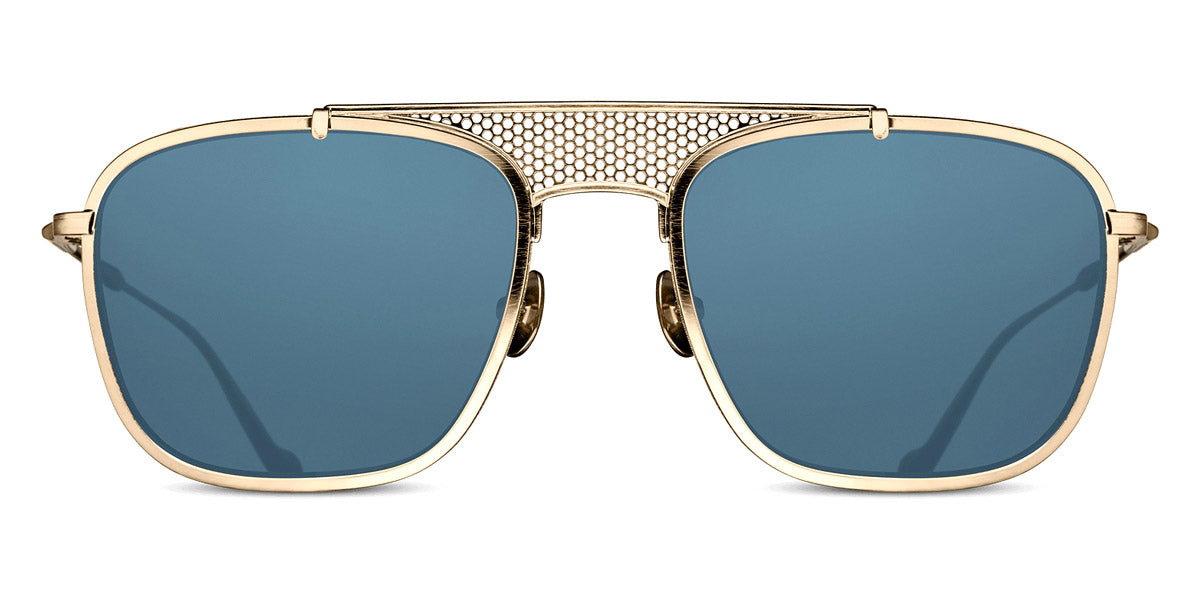 Matsuda® M3110 MTD M3110 Brushed Gold/Blue Grey 56 - Brushed Gold / Blue Grey Sunglasses