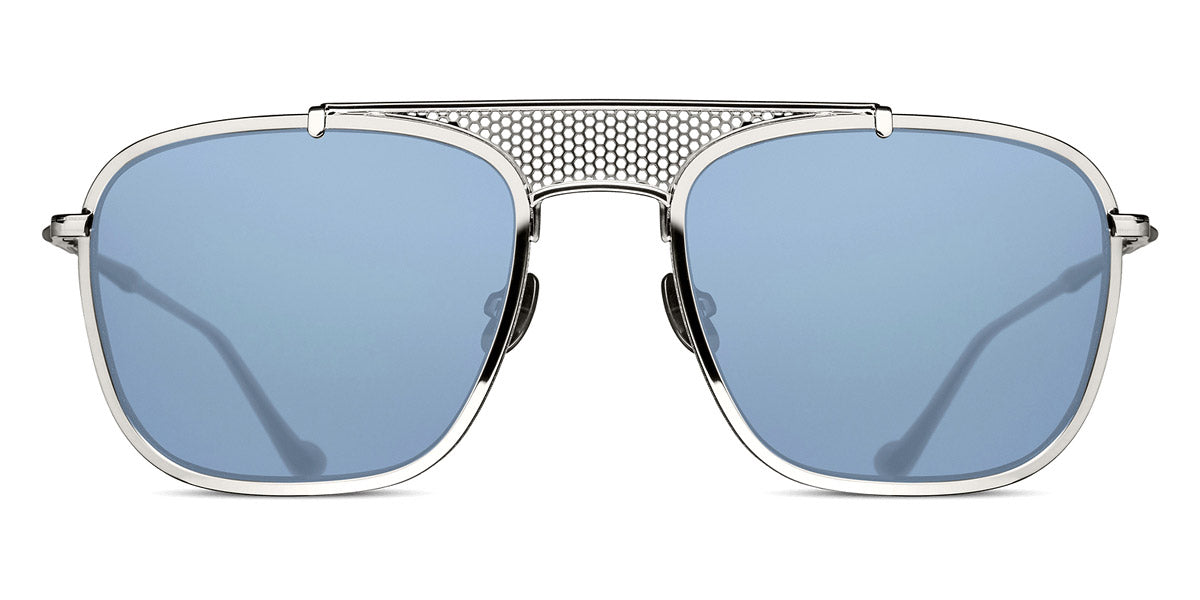 Matsuda® M3110 MTD M3110 Palladium White/Cobalt Blue 56 - Palladium White / Cobalt Blue Sunglasses