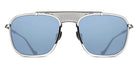 Matsuda® M3110 MTD M3110 Palladium White/Cobalt Blue 56 - Palladium White / Cobalt Blue Sunglasses