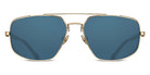 Matsuda® M3111 MTD M3111 Brushed Gold/Blue Grey 59 - Brushed Gold / Blue Grey Sunglasses