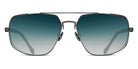 Matsuda® M3111 MTD M3111 Matte Black/Blue Gradient 59 - Matte Black / Blue Gradient Sunglasses