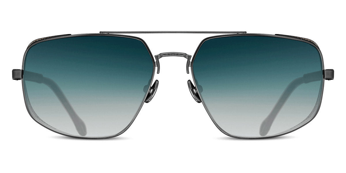 Matsuda® M3111 MTD M3111 Matte Black/Blue Gradient 59 - Matte Black / Blue Gradient Sunglasses