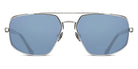 Matsuda® M3111 MTD M3111 Palladium White/Cobalt Blue 59 - Palladium White / Cobalt Blue Sunglasses