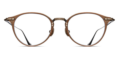 Matsuda® M3112 MTD M3112 Antique Gold / Brown 48 - Antique Gold / Brown Eyeglasses