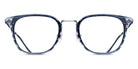 Matsuda® M3113 MTD M3113 Brushed Silver/Blue Demi 50 - Brushed Silver / Blue Demi Eyeglasses