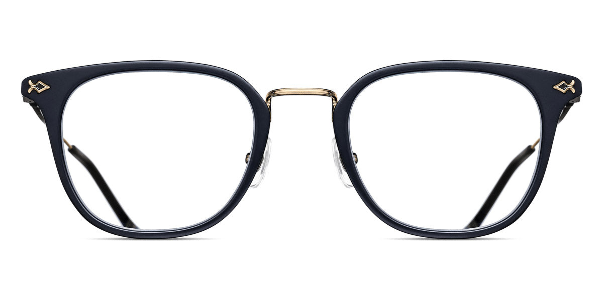 Matsuda® M3113 MTD M3113 Brushed Gold/Matte Black 50 - Brushed Gold / Matte Black Eyeglasses