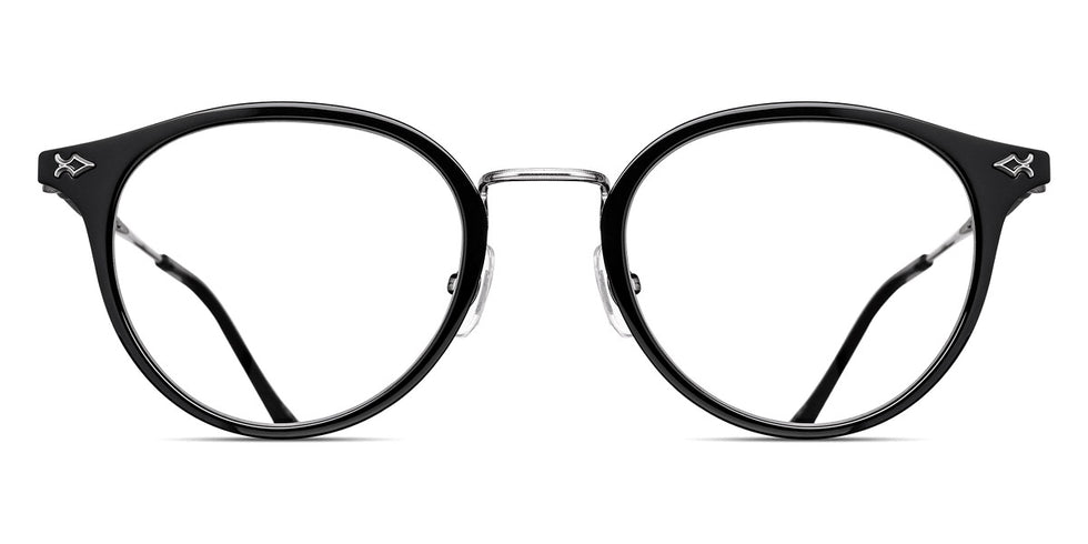 Matsuda® M3114 MTD M3114 Palladium White/Black 50 - Palladium White / Black Eyeglasses