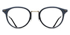Matsuda® M3114 MTD M3114 Brushed Gold/Navy 50 - Brushed Gold / Navy Eyeglasses