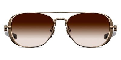Matsuda® M3115 MTD M3115 Brushed Gold/Black/Brown Gradient 55 - Brushed Gold/Black / Brown Gradient Sunglasses