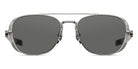Matsuda® M3115 MTD M3115 Antique Silver/Smokey Olive/Grey 55 - Antique Silver/Smokey Olive / Grey Sunglasses