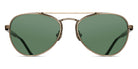 Matsuda® M3116 MTD M3116 Antique Gold/Dark Tortoise/G-15 54 - Antique Gold/Dark Tortoise / G-15 Sunglasses