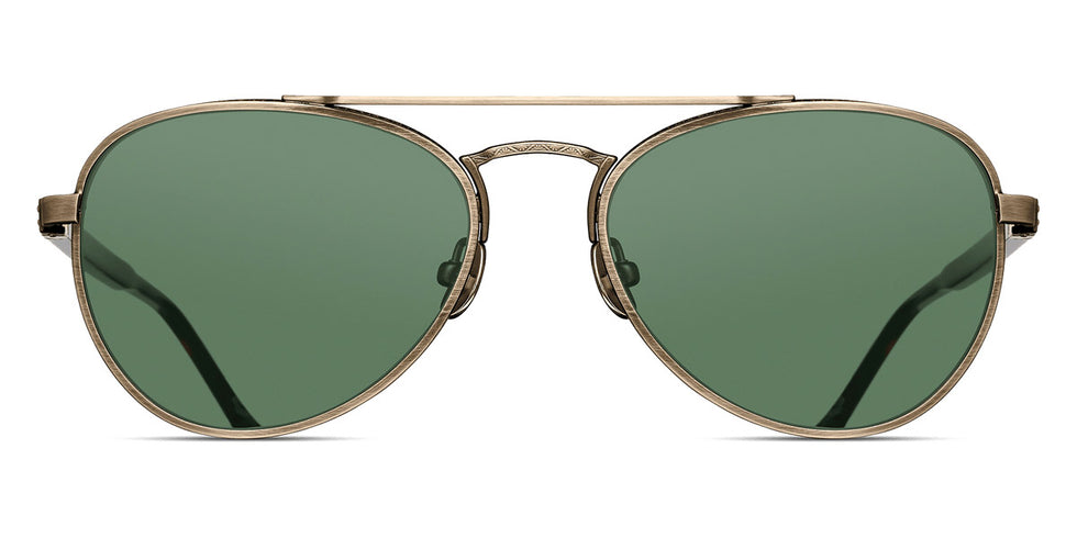 Matsuda® M3116 MTD M3116 Antique Gold/Dark Tortoise/G-15 54 - Antique Gold/Dark Tortoise / G-15 Sunglasses