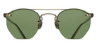 Matsuda® M3117 MTD M3117 Antique Gold/Sage Green 48 - Antique Gold / Sage Green Sunglasses