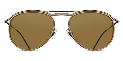 Matsuda® M3122 MTD M3122 Matte Gold/Brown 55 - Matte Gold / Brown Sunglasses