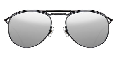 Matsuda® M3122 MTD M3122 Matte Black/Silver Mirror 55 - Matte Black / Silver Mirror Sunglasses