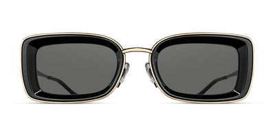 Matsuda® M3124 MTD M3124 Brushed Gold / Black Grey 51 - Brushed Gold / Black Grey Sunglasses