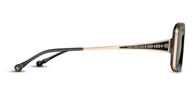 Matsuda® M3124 MTD M3124 Brushed Gold/Black Grey 51 - Brushed Gold / Black Grey Sunglasses