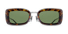 Matsuda® M3124 MTD M3124 Tokyo Tortoise/Brushed Silver/Sage Green 51 - Tokyo Tortoise/Brushed Silver / Sage Green Sunglasses