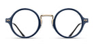 Matsuda® M3127 MTD M3127 Brushed Gold/Navy 43 - Brushed Gold / Navy Eyeglasses