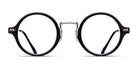 Matsuda® M3127 MTD M3127 Brushed Silver/Matte Black 43 - Brushed Silver / Matte Black Eyeglasses
