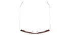 MARKUS T® M3343 MT M3343 525 51 - 525 Brown Eyeglasses
