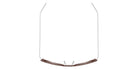 MARKUS T® M3344 MT M3344 529 48 - 529 Brown Gray Eyeglasses