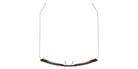 MARKUS T® M3346 MT M3346 525 50 - 525 Brown Eyeglasses