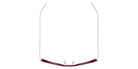 MARKUS T® M3348 MT M3348 508 47 - 508 Dark Red Eyeglasses